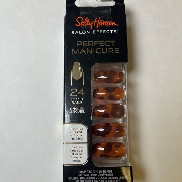 Sally Hansen Salon Effects Perfect Manicure Press on Nails - What The Shell - Picture 1 of 5